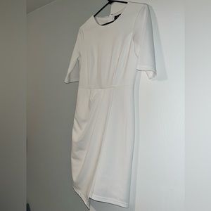 Lulus medium white dress rehearsal dinner bachelorette party bridal shower